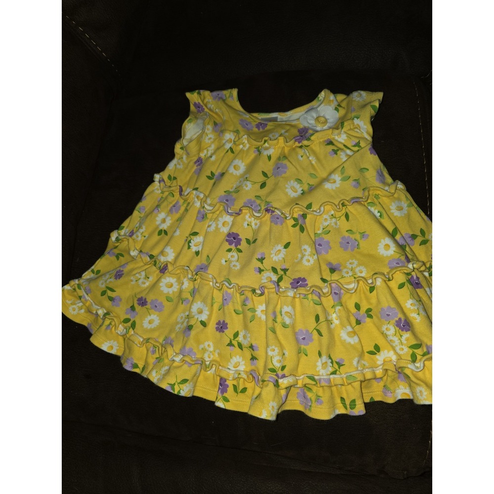 Gymboree daffodil garden floral spring Easter dress size 12 18 months